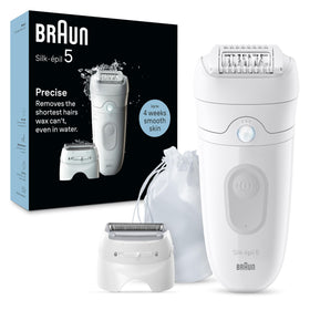 Braun Silk-epil 5 SE5-041 epilator unit with cordless design for at-home grooming