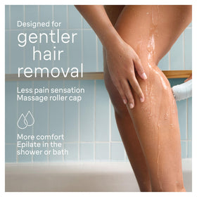Braun Silk-epil 5 SE5-041 skin contact cap improves comfort during epilation