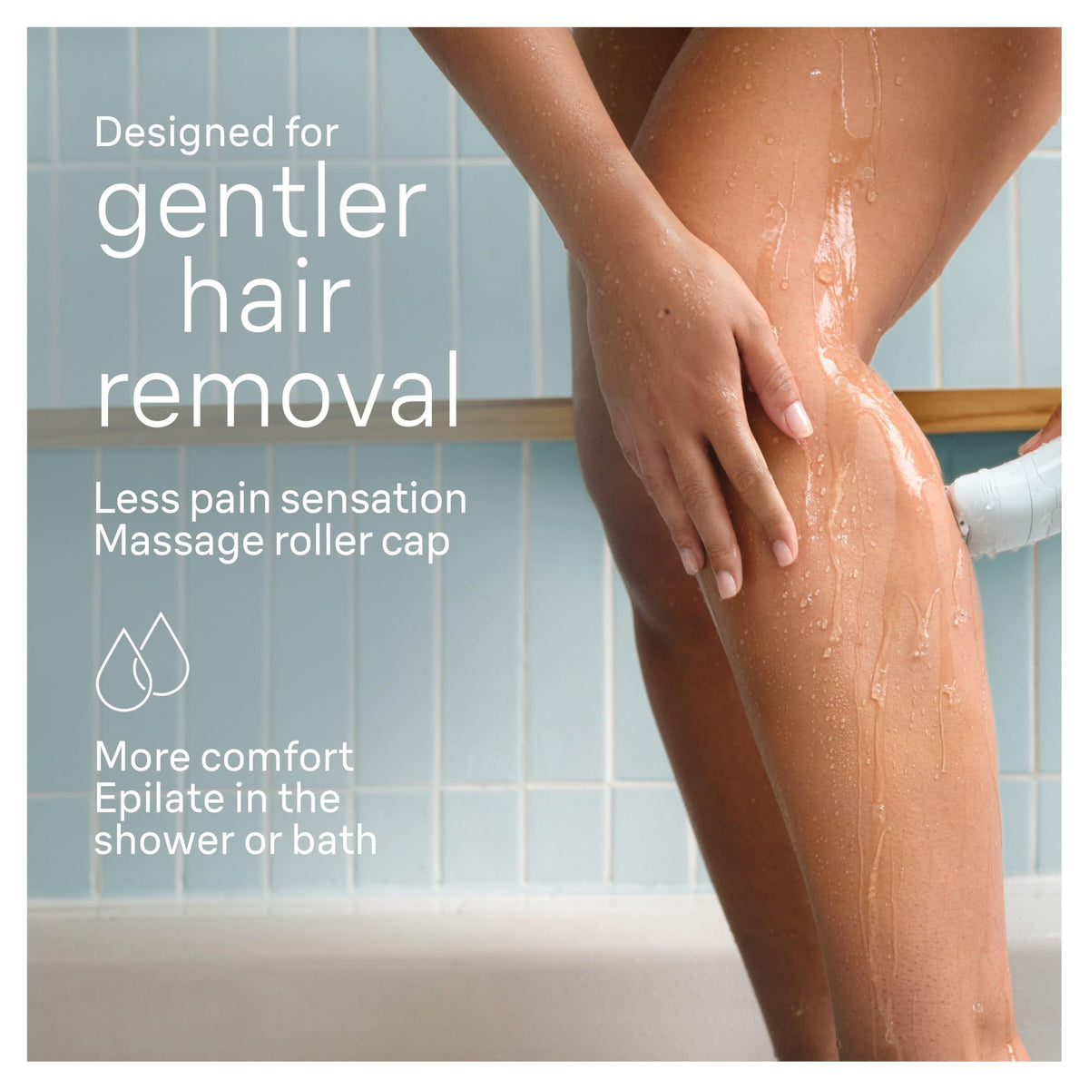 Exfoliation attachment with Braun Silk-épil 5 SE5-230 helps prevent ingrown hairs