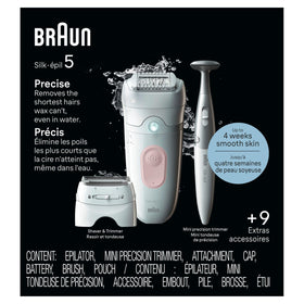All-in-one Braun Silk-épil 5 SE5-230 kit enables versatile hair removal routines