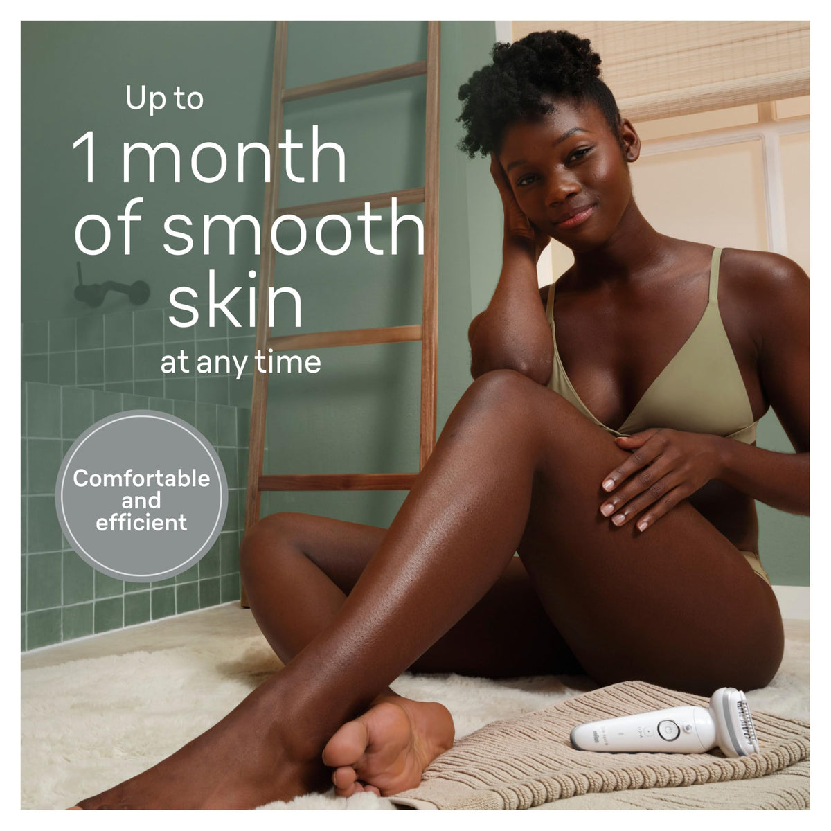 Braun Silk-épil 9 40 MicroGrip tweezers lift hairs to 0.5mm.