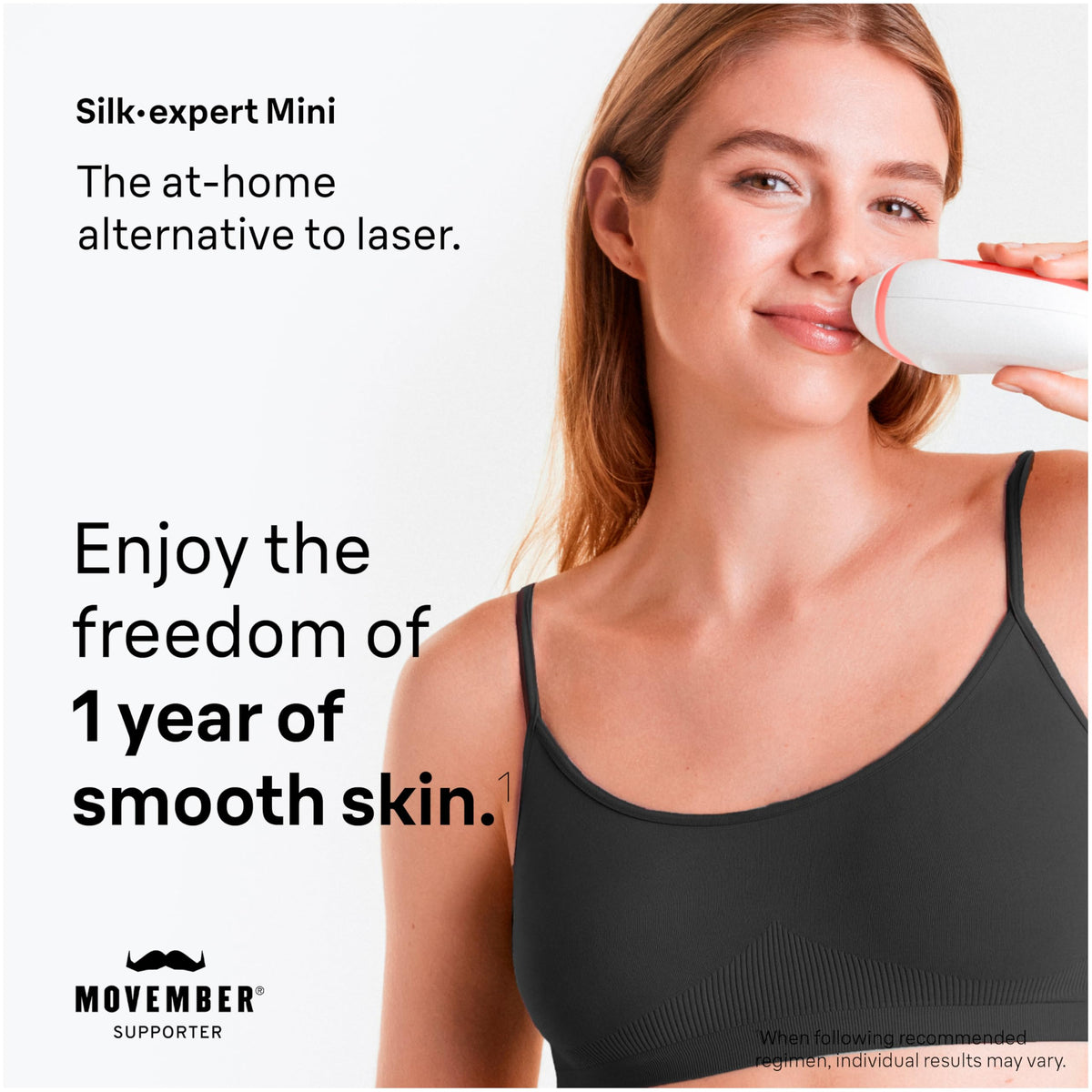 Braun Silk-expert Mini travel pouch to keep your routine on the go.
