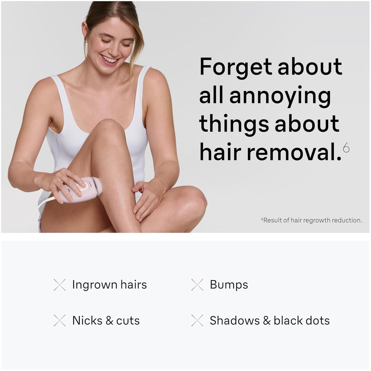 Braun Silk-expert Mini with Venus razor adds grooming convenience.