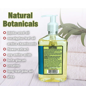 Brave Soldier Clean Skin Cleanser daily routine on bathroom shelf.