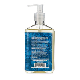 Brave Soldier Clean Skin Cleanser label close-up highlighting clean ingredients.