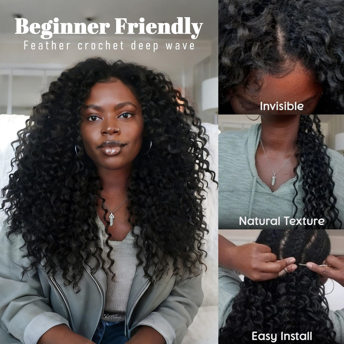 BRDLOCK miracle knot style highlights boho look and easy install