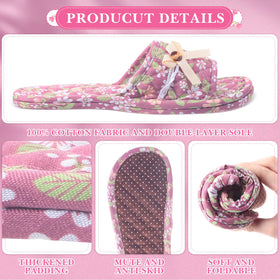 Breathffy lightweight travel slippers ideal for hotels, planes, and trips.
