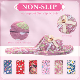 Breathffy soft silicone sole slippers offering slip resistance and quiet steps.