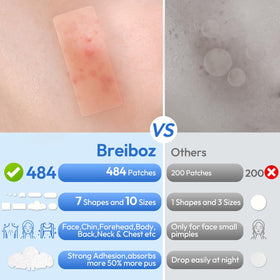 Centella-based healing patches reduce inflammation and support recovery.