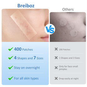 Breiboz Centella-infused patch promotes gentle blemish care.