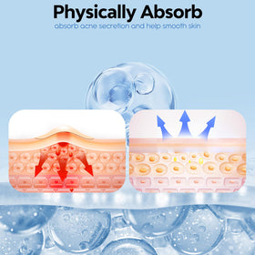 Waterproof adhesive patches stay put during daily activities.