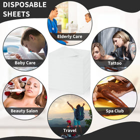Breling portable disposable sheets roll or fold for quick storage