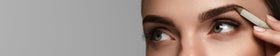 Three-dimensional brow texture from Brenda Christian adds natural realism