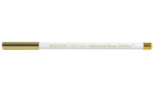 Brenda Christian brow definer brush shown for precise, clean application along arches