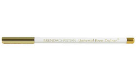 Brenda Christian brow definer brush shown for precise, clean application along arches