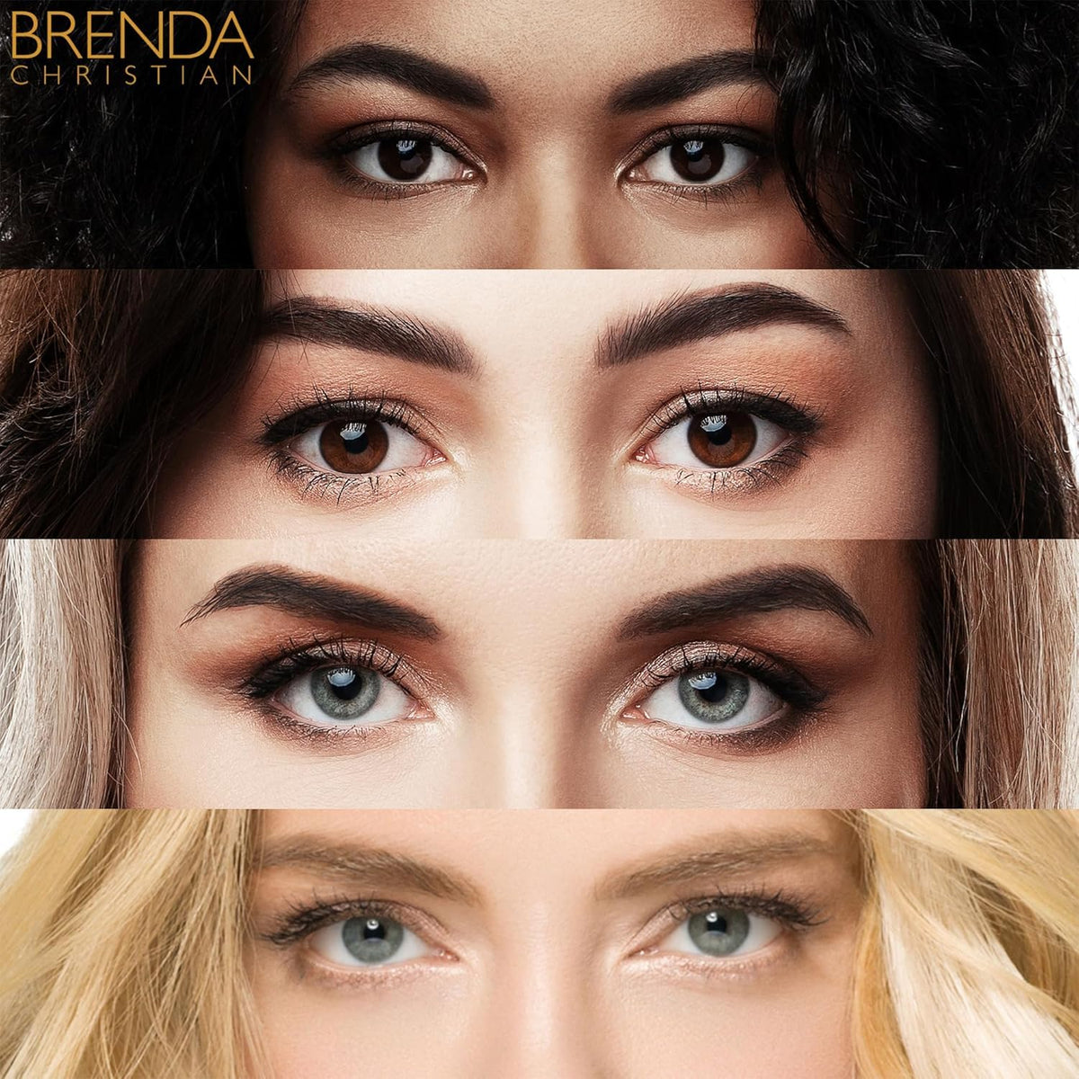 Fragrance-free formula from Brenda Christian suitable for sensitive eyes