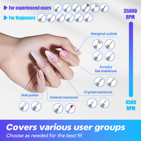 Breosic gift box packaging in gray makes a premium gift for nail lovers.