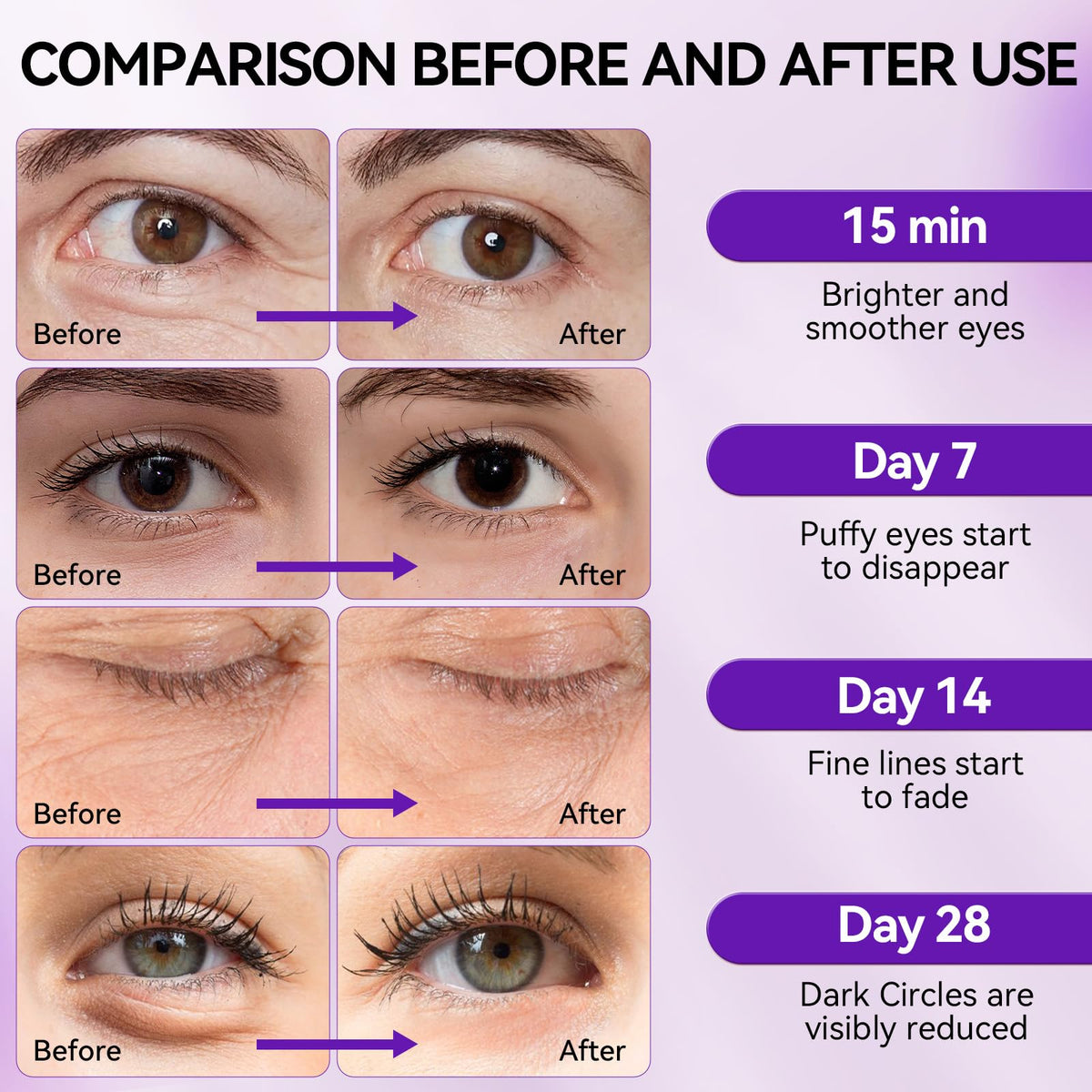 BREYLEE retinol mask nourishing and revitalizing delicate eye area