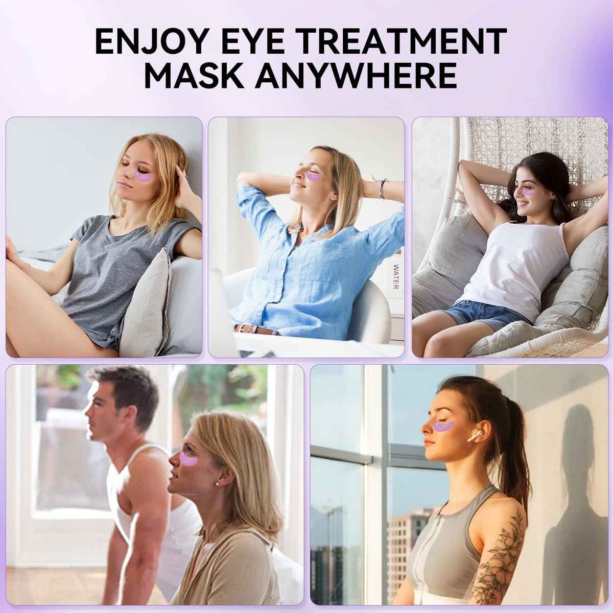 BREYLEE nightly eye mask for relaxing self-care routine