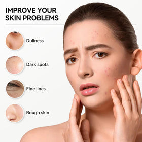 BREYLEE Vitamin C Serum after-application glow on skin