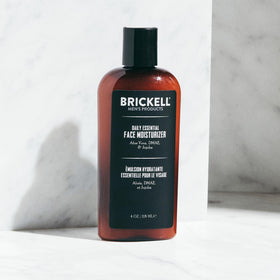 Brickell Daily Advanced Face Care Routine II packaging set, complete grooming system for men