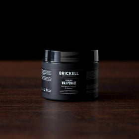 Brickell Men's natural shine finish paired with versatile styling options.