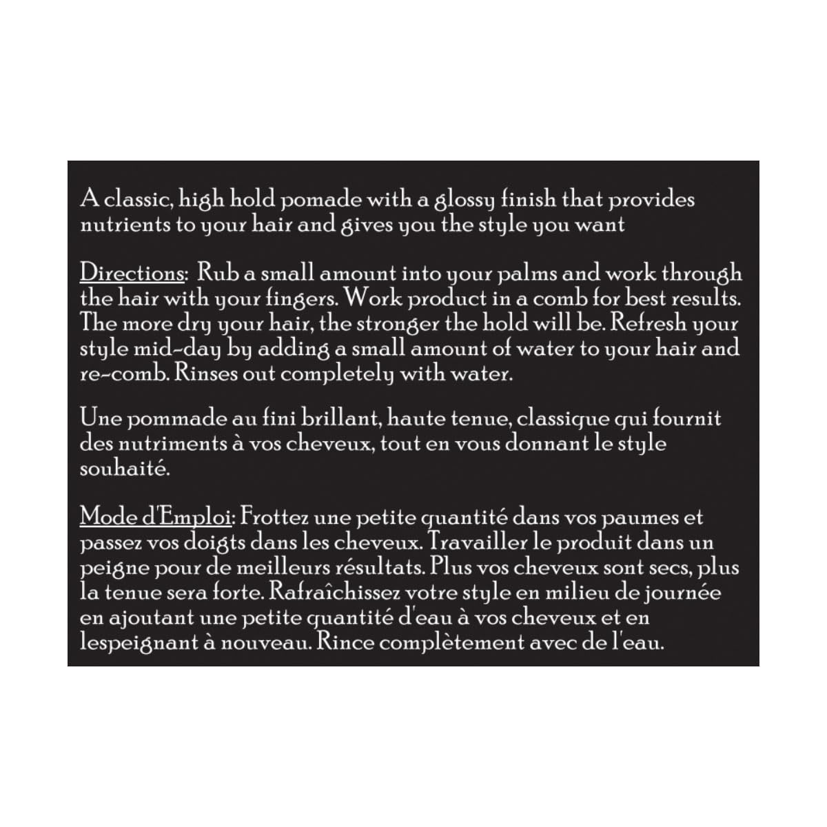 Argan oil drop imagery suggesting conditioning properties and shine