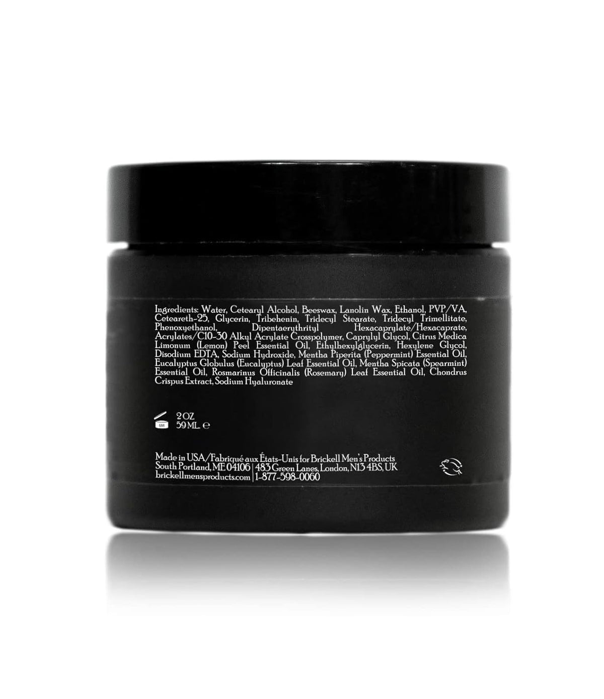 Brickell red algae extract label indicating mineral-rich formula