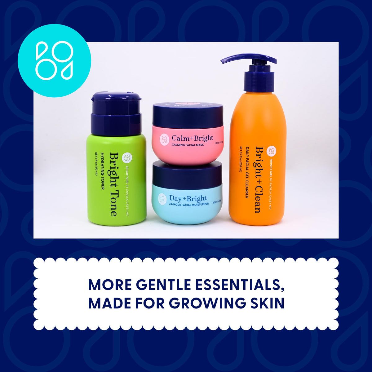 Squalane focus emphasizes lightweight hydration from Day+Bright for teens.