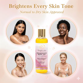 Bright Skin Cosmetics anti-aging and wrinkle care with a gentle vitamin blend.
