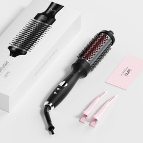 BrighterwithLena thermal brush 1.5-inch barrel for smooth, versatile styling.