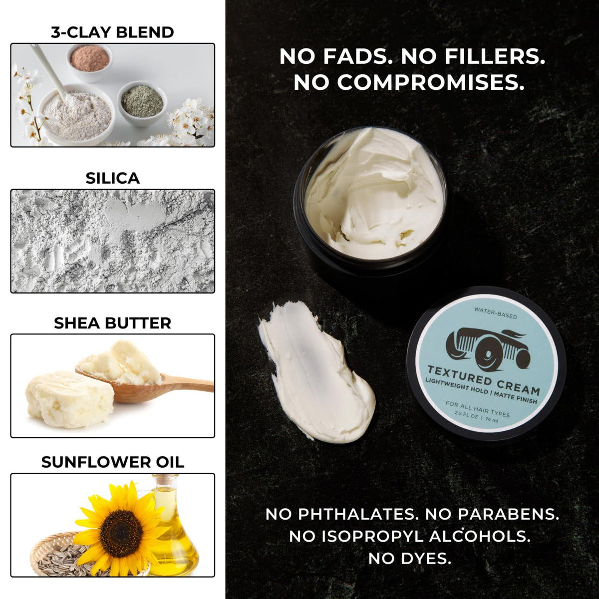 BRIGHTSIDE Textured Cream hands applying the product for even distribution