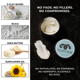 BRIGHTSIDE Textured Cream hands applying the product for even distribution