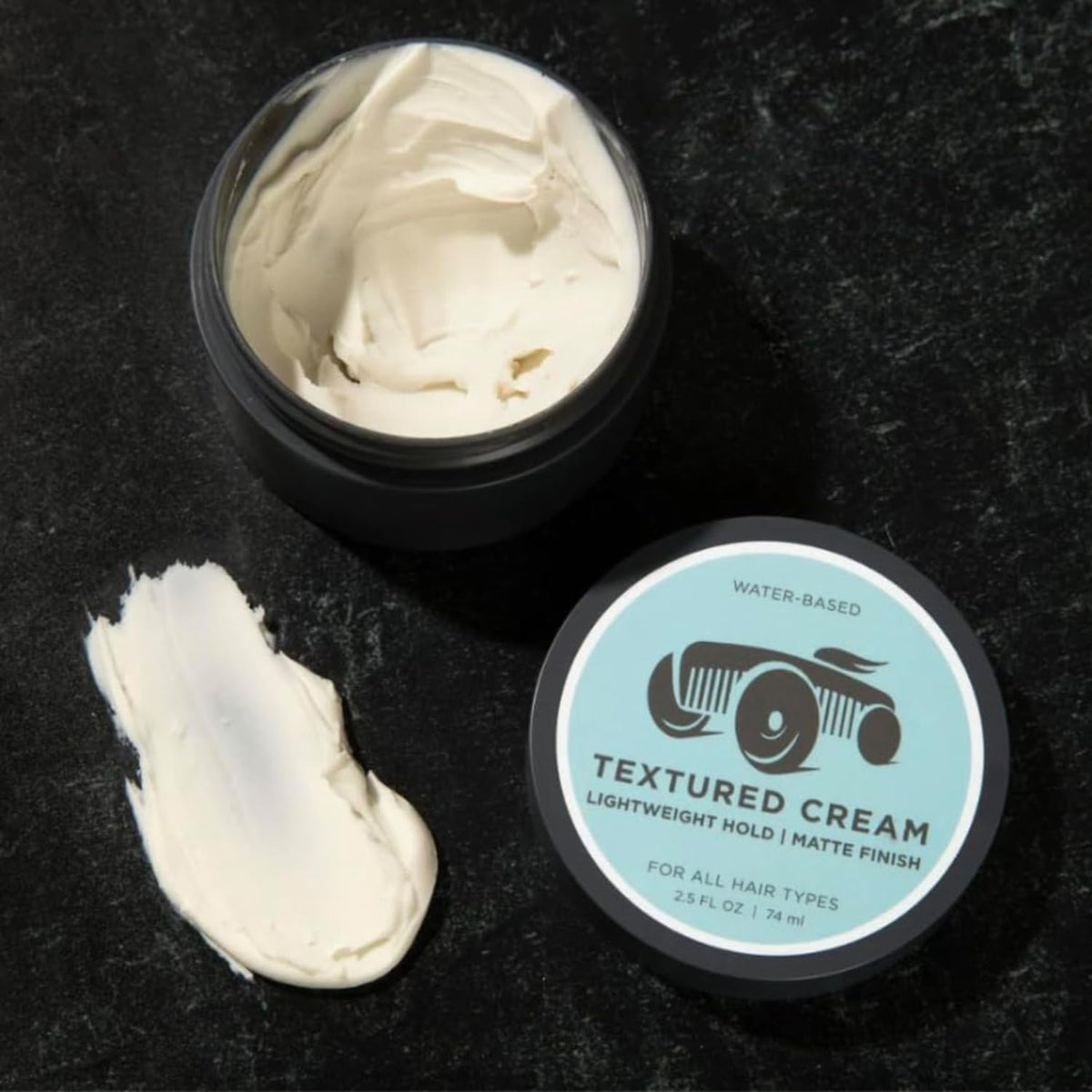 BRIGHTSIDE Textured Cream packaging side shot with modern design and compact size