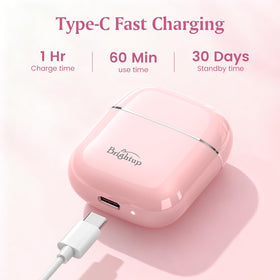 Brightup mini portable hair remover fitting in a purse