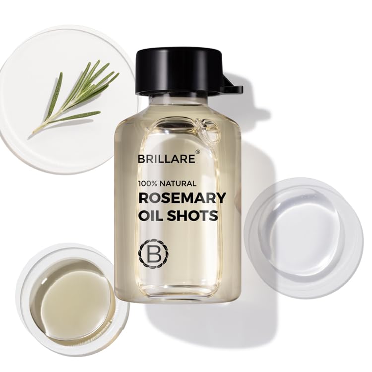 BRILLARE Rosemary Oil Shots suitable for all hair types and both genders.