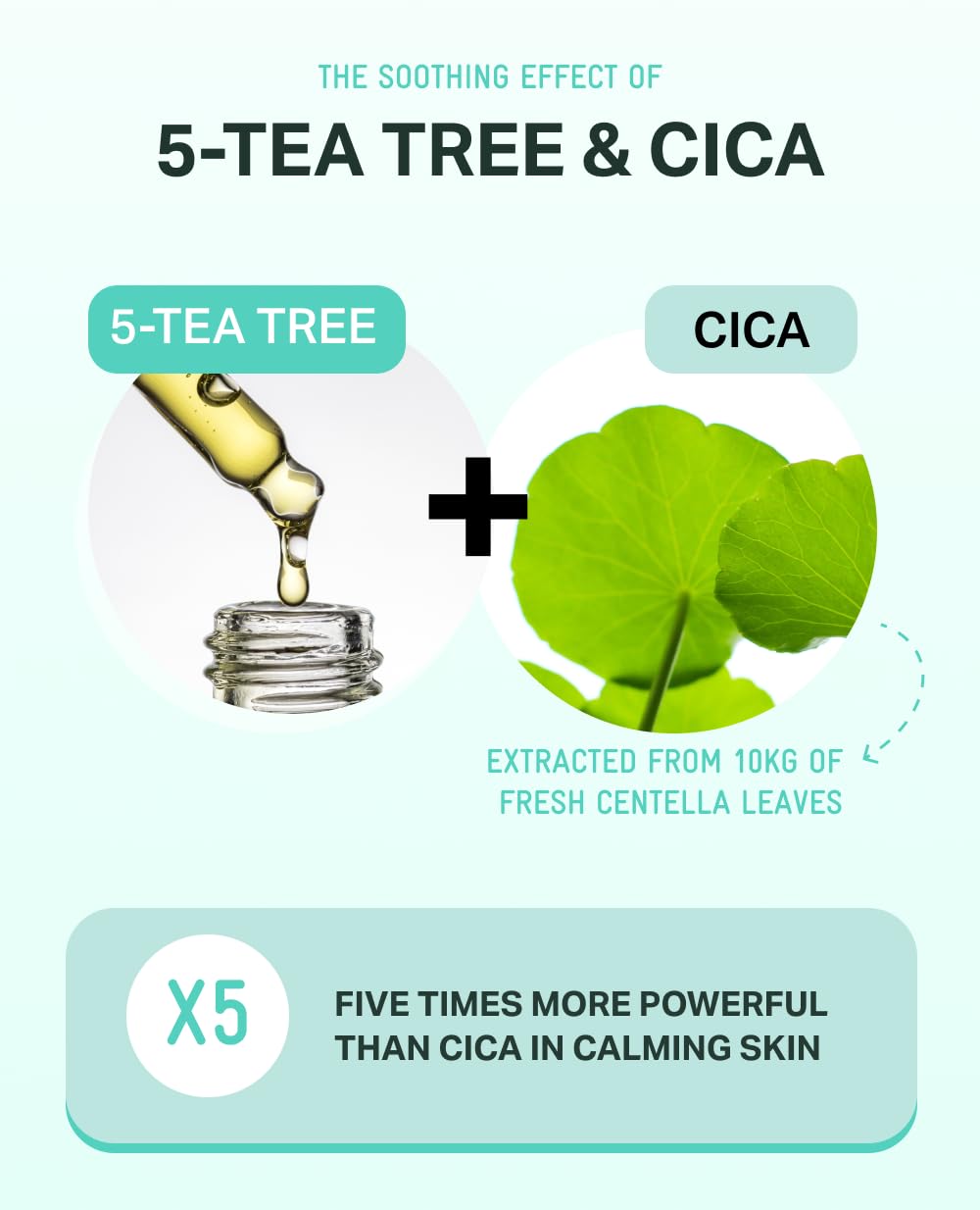 BRING GREEN Tea Tree CICA Toner on bathroom shelf ready for daily cooling routine