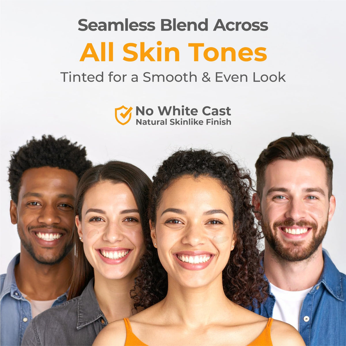 Brinton UV Doux Mineral Sunscreen tinted finish blends seamlessly with skin.