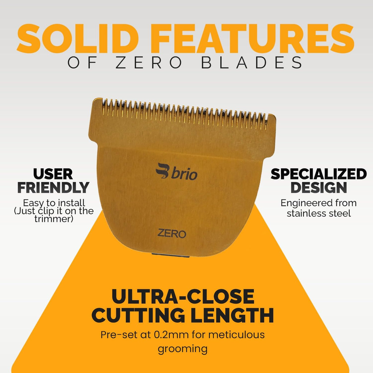 Brio Beardscape Pro V2 detail work for crisp edge definition.