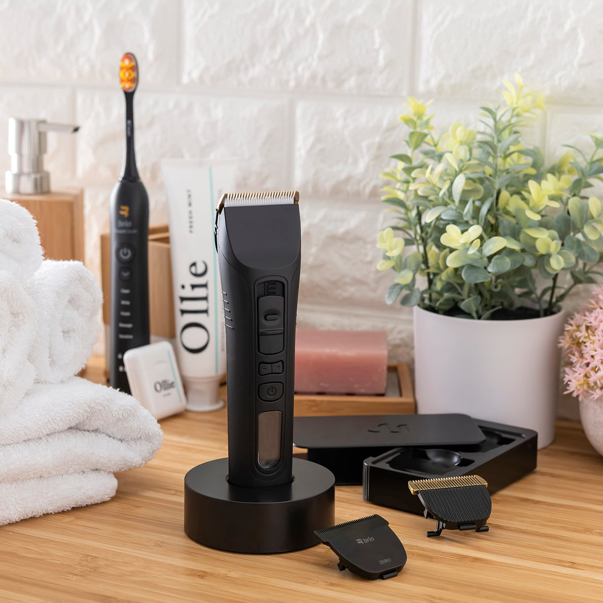 Brio Beardscape V1 kit included image highlighting an all-in-one solution.