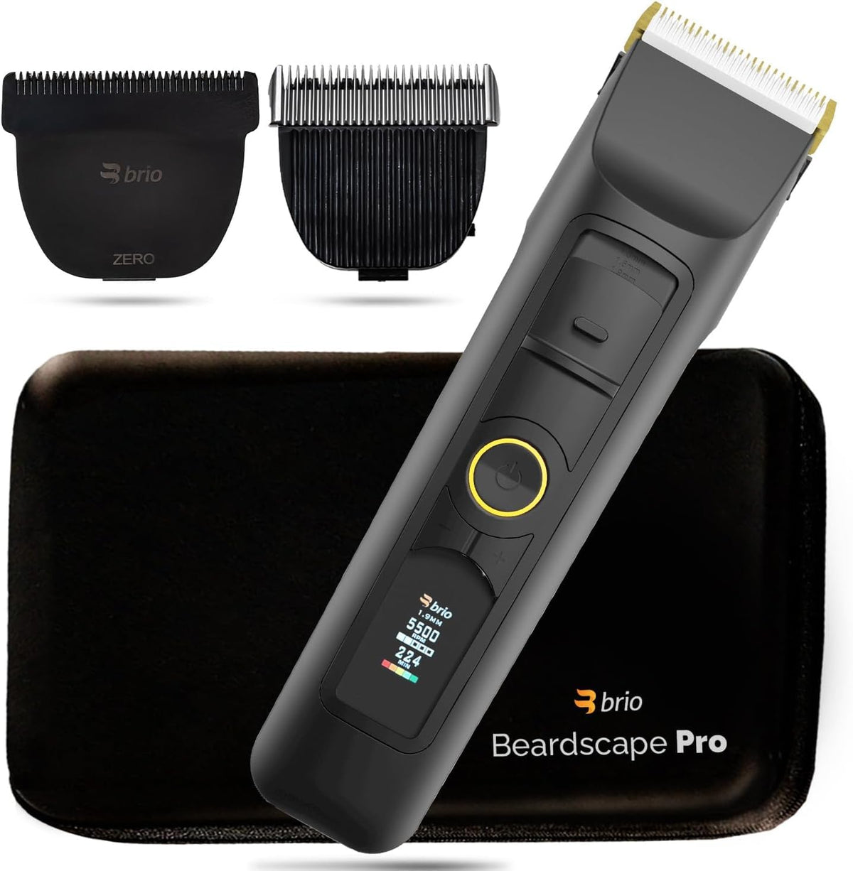Brio Beardscape V2 trimmer with ceramic blade for smooth grooming.