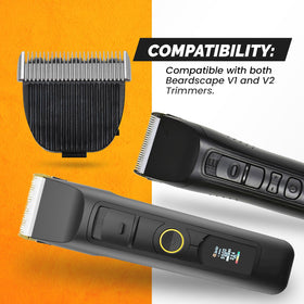 Brio Body Blade mounted on trimmer for on the go grooming