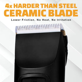 Brio Body Blade with ceramic blade for comfortable body grooming.