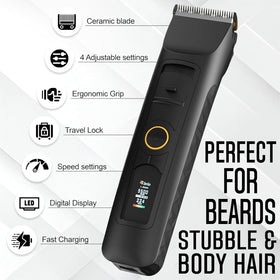 Brio Pro Travel Case keeps grooming tools organized on the go.