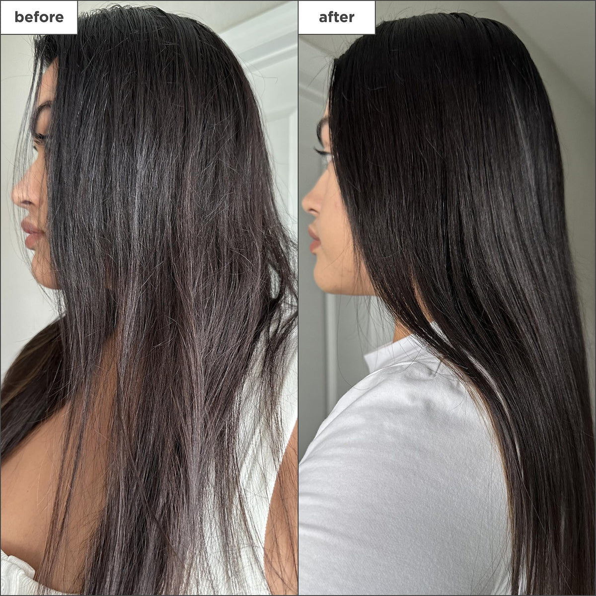 Creamy lather forming from Briogeo bar during hair cleansing