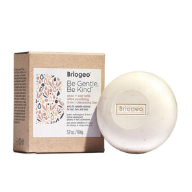 Briogeo Be Gentle Be Kind Aloe Oat Milk bar close-up showing soothing formula