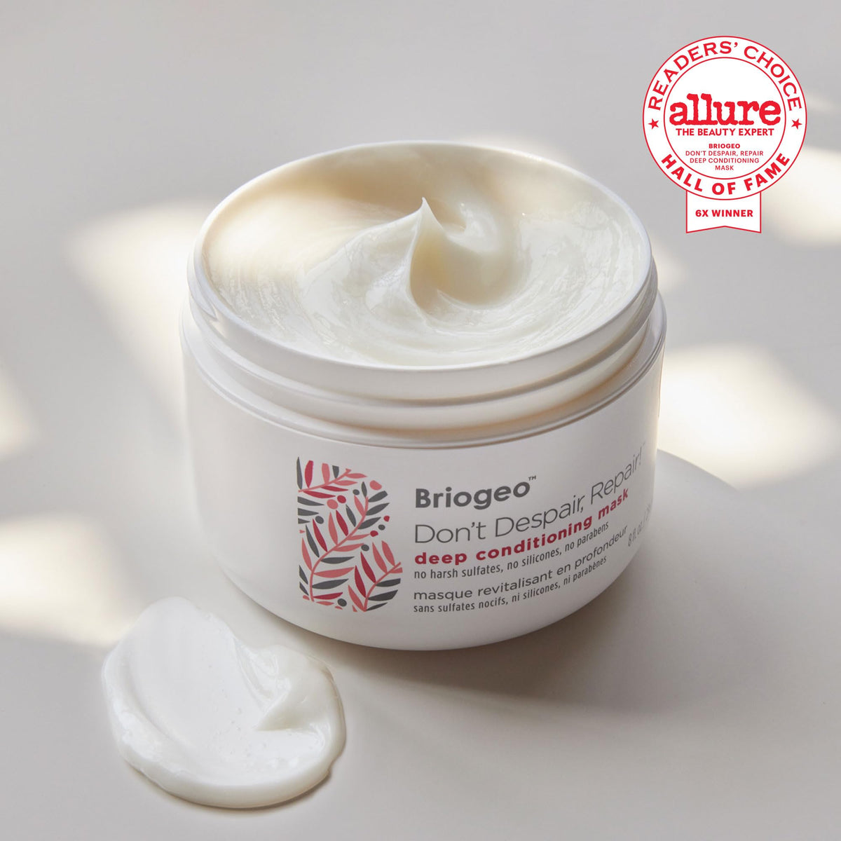 Briogeo Don't Despair, Repair! hair after treatment appears smooth and glossy