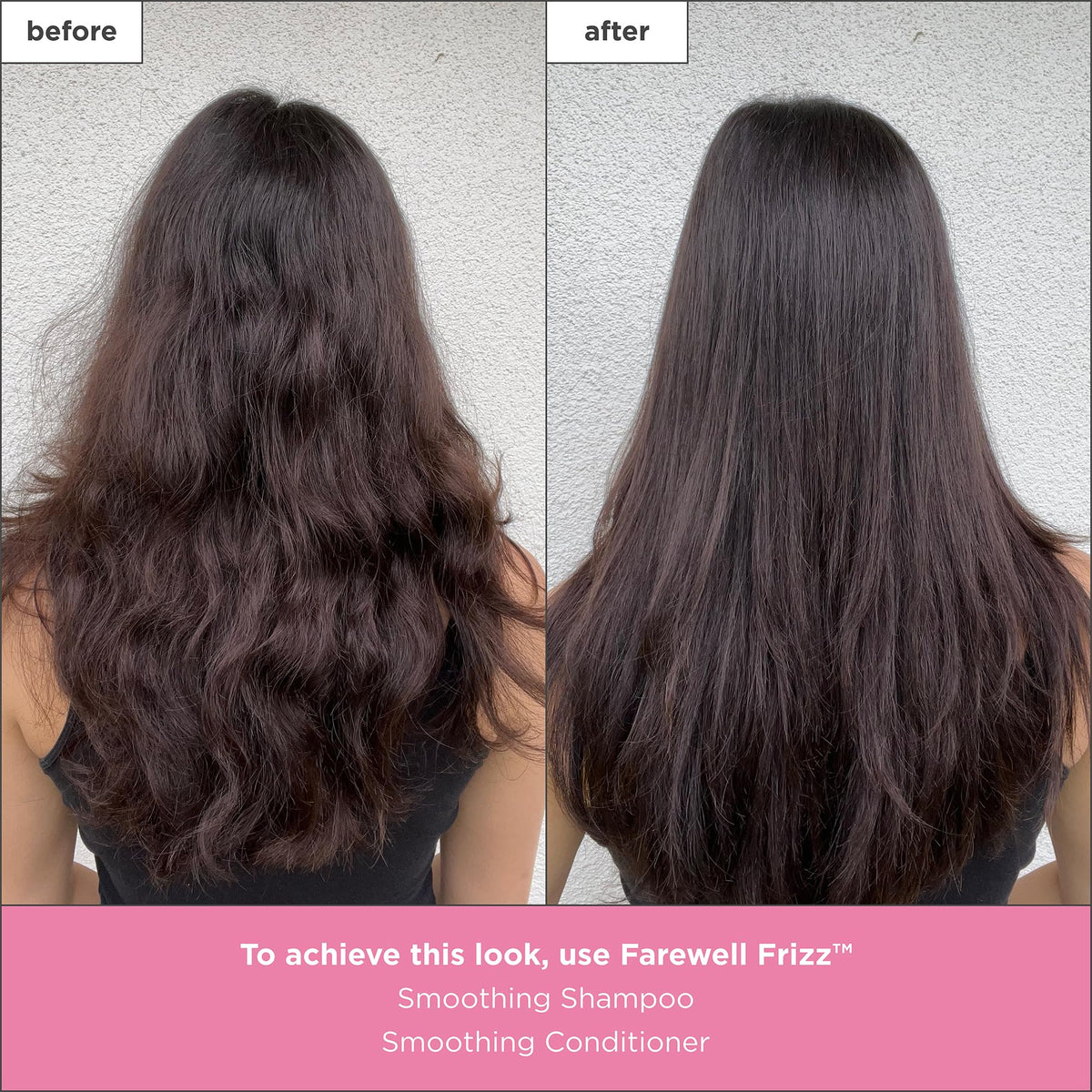 Foam-lather of Briogeo Farewell Frizz Shampoo suggests gentle cleansing with frizz control