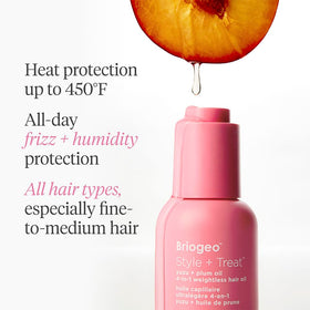 Briogeo vegan formula symbol indicates cruelty-free, natural-based ingredients.