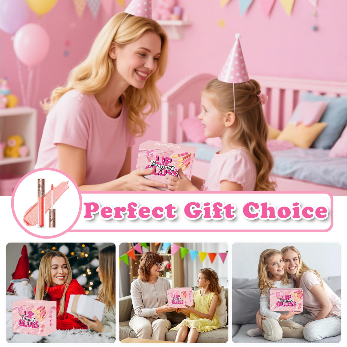 BRIPATI instruction manual guiding beginners through safe, enjoyable gloss making.